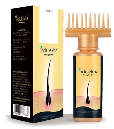 Amazon Com Indulekha Bringha Hair Oil Selfie Bottle 100ml 12