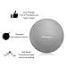 Trideer Yoga Ball - Exercise Ball for Workout pilates Stability - Anti-Burst and Slip Resistant for physical therapy, Birthing, Stretching &Core Workout, Office Ball Chair, Flexible Seating, Home Gym