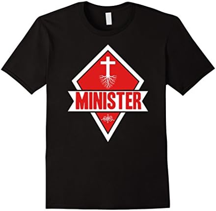 Mens Minister Jesus Christian t-shirt 2XL Black
