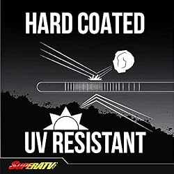SuperATV Scratch Resistant Flip Up Windshield for