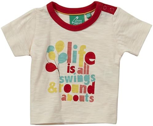 Little Green Radicals Unisex Baby 'Life Is All Swings' Tee (Baby)