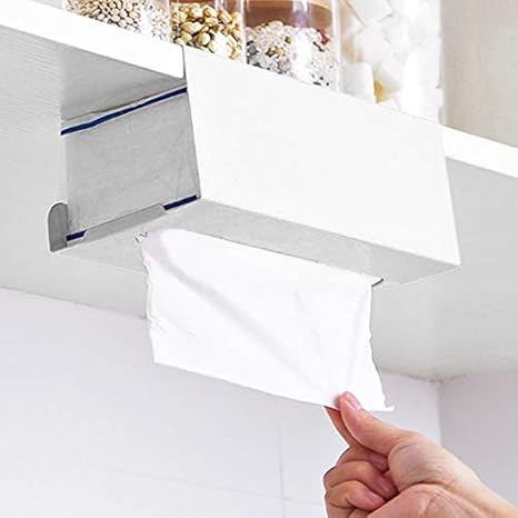 Amazon Lolay キッチンペーパーホルダー キッチン 収納 ホルダー ティシュペーパー キッチンペーパー 吊り下げ ハンガー キッチンボックス 壁掛け 取付簡単 キッチンフック ホワイト キッチンペーパーホルダー オンライン通販