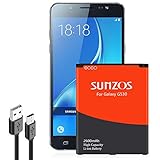 Galaxy J3 Battery, SUNZOS 2600mAh Li-ion Replacement Battery for Samsung Galaxy J320A J320V EB-BG530BBU EB-BG530BBE J5-G530P [3 Years Warranty]