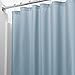 iDesign Fabric Shower Curtain, Liner for Master, Guest, Kid's, College Dorm Bathroom, 72