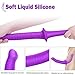 Strap-on Dildo, SEXY SLAVE Liam Realistic Silicone Dildo for Anal Vagina Stimulation, Double Dong Adult Sex Toy for Male Female Lesbian,13.3in Dildo for Couple Pegging Sex Funthumb 4
