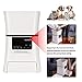 HomeRunPet Automatic Pet Feeders Smart Food Dispenser for Small Dogs and Cats with Wi-Fi Enabled Feeder, Touch Control, Feeding Memory Storage, Programmable Timer for up to 5 Meals/Daythumb 3