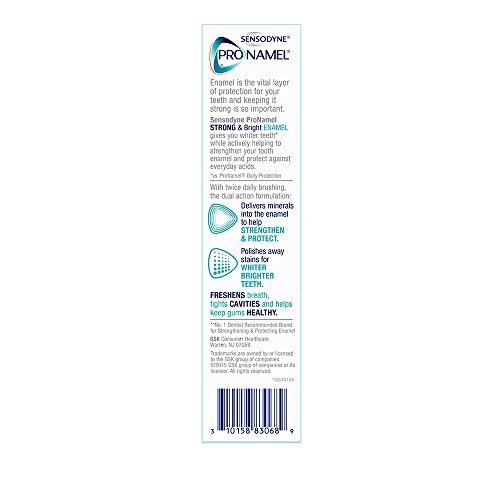 Sensodyne Pronamel Strong and Bright Enamel Toothpaste for Sensitive