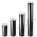 Reehut Foam Roller - (6$ Round) Firm High Density Muscle Rollers with Free User E-Book