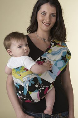 Hotslings Baby Carrier Bounding Blossoms Size 3 Hotslings Baby Carrier Bounding Blossoms Size 3