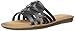 Skechers Cali Women's Indulge 2-Golden Hour Flip Flop,Black,8 B US