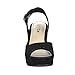 BESTON BB43 Women's Ankle Strap Cut Out Platform Wedge