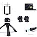 Mozeat Lens Tripod with Mount for iPhone Samsung Android Cellphone, 1/4
