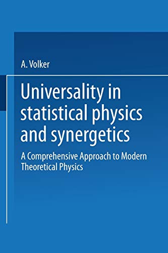 Universality in Statistical Physics and Synergetics A Comprehensive A | amzdealz