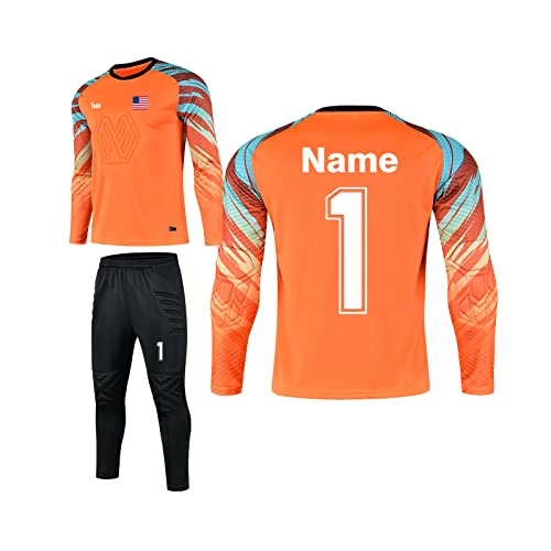 Mua LAIFU Custom Soccer Goalie Jerseys Youth Adults Goalkeeper Jersey Personalized with Name