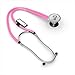 The Rosey: The Dual Head Pink Stethoscope Kit That Helps You Feel Good About The Care You give. It’s Who You are. W/Upgraded Soft Ear Tips for Comfort, Name Tag, Parts, Pen Light, Double Tubing.