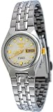 Seiko 5 Stainless Steel Case and Bracelet White DIal Day and Date