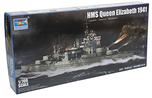 Trumpeter HMS Queen Elizabeth 1941 Model Kit (1/700 Scale)