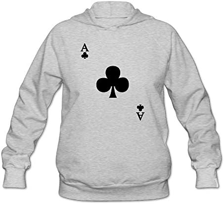 Songner Women's Playing Card Club A Fashion Hoodie