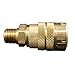 Milton (716) 1/4" Male NPT M Style (Industrial) Air fitting Quick Connect Coupler - Box of 10 primary