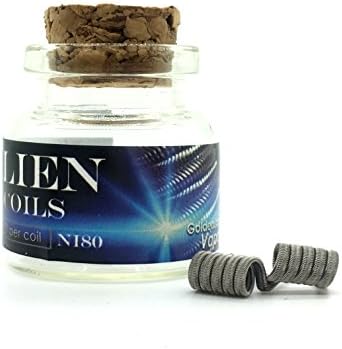 GoldenJack Prebuilt Alien Coils NI80 Triple 26G Wrapped 36G Duo Set