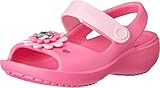 Crocs Girls' Keeley Mini Wedge Peep Toe Sandal