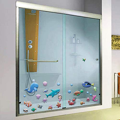 Under The Sea Ocean Window Clings for Kids & Toddlers (by Jesplay USA