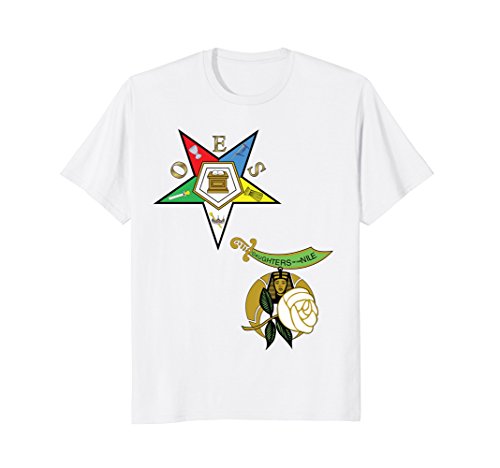OES Daughters of the Nile Split T Shirt Eastern Star Tee
