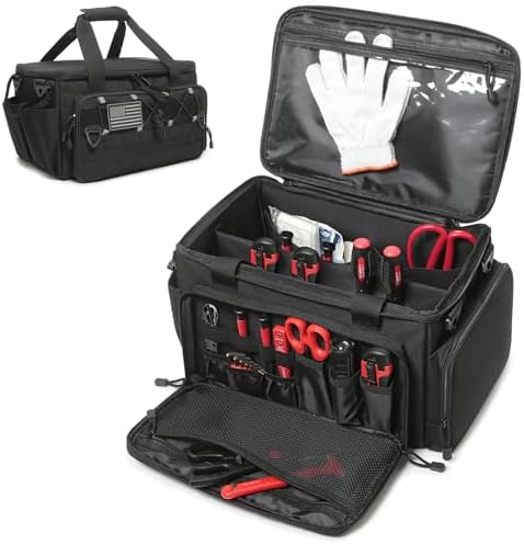 Rexmica Small Tool Bag with Anti-friction and Thick Padded Bottom
