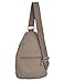 OuterStar Casual Canvas Sling Backpack Chest Bag for Men Woman (Coffee/Grey/Army Green)
