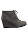 Lace up Oxford Ankle Bootie