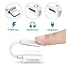 Headphone Adapter for iPhone X Dual Headphone Jack Audio Charger Splitter Dongle Headphone Audio+Charger for iPhone Music Control Charger and Phone Call Function Compatible for iPhone 7/8/ X/XS/XRthumb 4