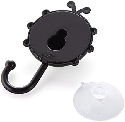 MOMKER Creative Ladybug Bee Cartoon Bathroom Wall Hooks Sucker Nail Hook Wall Decor