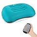 Fitness Insanity Ultralight Inflating Camping Pillow - Compressible, Compact, Inflatable, Comfortable, Ergonomic Travel Pillow for Neck & Lumbar Support While Camp, Backpacking