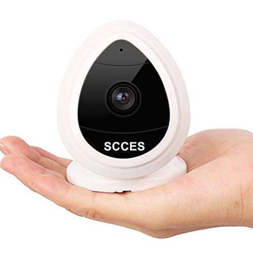Wireless Security Camera, Mini IP Camera Home Wifi Wireless Security Surveillance Camera with Motion Detection/Email Alert Baby Monitor, Nanny Cam(white) - Thumbnail 7