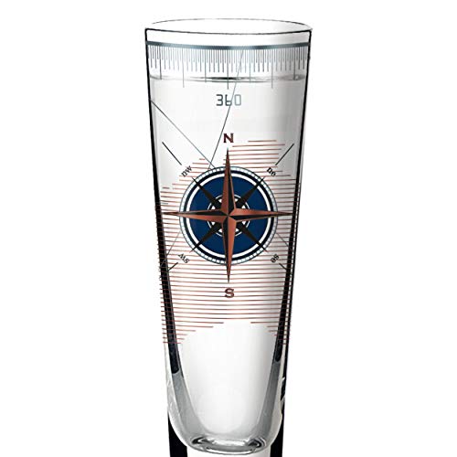 RITZENHOFF Black Label Crystal Shot Glass by Iris Inthertal 40ml with 5 Shot Lids - Thumbnail 2