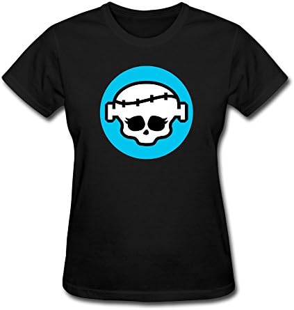 AnneLano Women's Monster High:Haunted Logo T-shirt X-Small Black