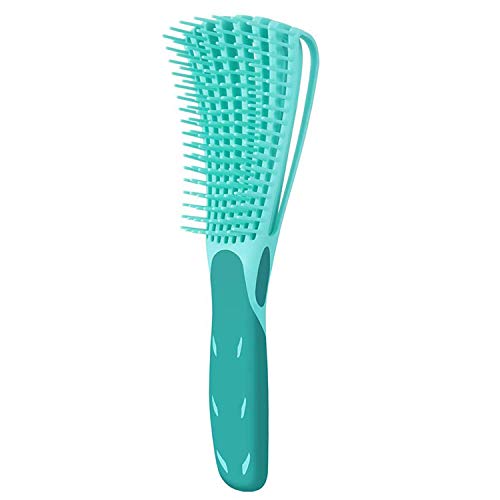 Detangling Brush for Curly Hair, Black Hair Detangler, Afro Textured 3a