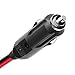 Camecho Car Cigarette Lighter Adapter Power Plug / Aux Socket Plug Connector 15A Male 12V For Vehicle Backup Camera System / Air pump / Electric cup with 1.65FT Extention Cable