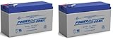 PS-1270 - POWER-SONIC 12V 7AH SLA BATTERY - PACK OF 2