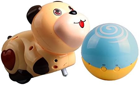Haite Cute Toys Dog Baby Pet Electric Intelligent Toy with Ball has Bright Bold Colors for Kid Toys Super Fun