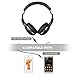 Foldable Headphones, HUEIYING 3.5mm Stereo Headsets with In Line Microphone, Comfortable, Lightweight, Fashion, Running for Android Smartphones, Iphone, Ipad, Ipod, Samsung, PC