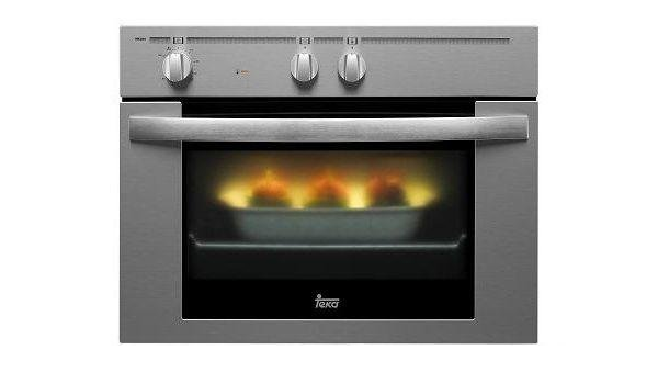Horno Teka compacto Inox 45 cm Convencional HK 500 Antihuella 46 litros