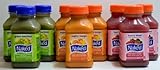 Naked Variety Pack Juice Smoothie 3 Mighty Mango, 3 Green Machine, 3 Berry Blast Total 9 Bottles (10 FL OZ per Bottle)