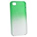 Snap-on Case compatible with Apple iPhone 4 / 4S , Clear Green Waterdrop