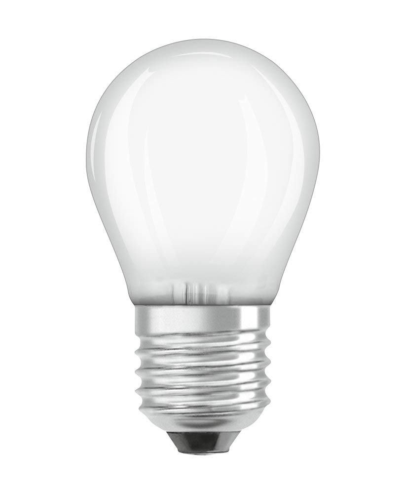OSRAM LED lamp | Base: B22d | Warm White | 2700 K | 4 W | Replacement for 40W | LED Retrofit Classic P