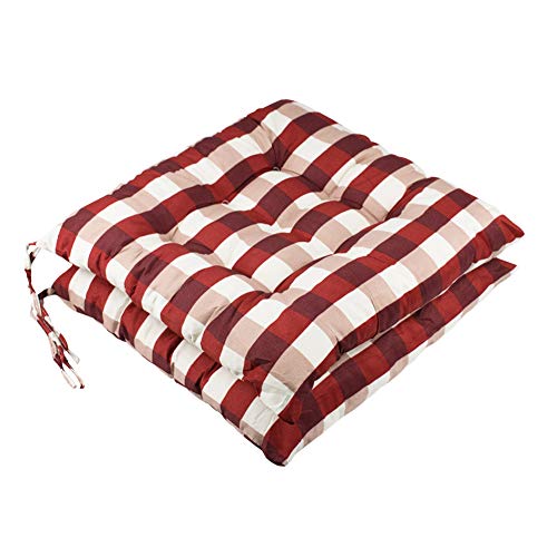 youta Seat Patio Cushion Reversible Set of 2 Chair Cushions Furniture Garden Square Chair Pads f ...