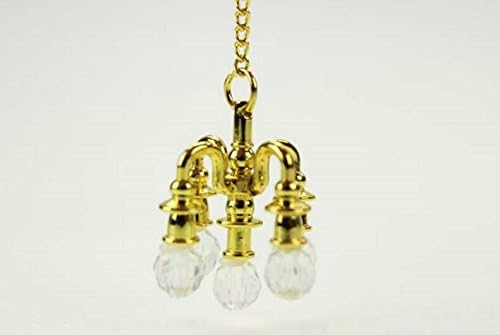 Sevenpring Cute Doll Accessories Dollhouse Accessories Mini Chandelier