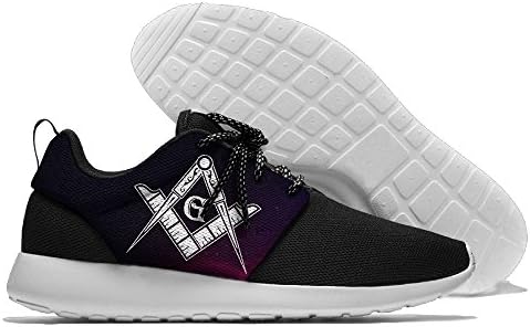 Freemason Logo Man Running Shoes,Eyelet Running Shoes