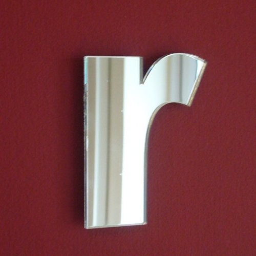 Super Cool Creations Lower Case Letter R Mirrors - 45cm