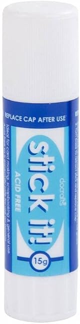 Stick It Glue Stick 15g Brand STICK IT Acid Free Card Making Scrapbooking view 1